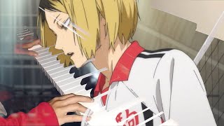 Haikyuu Ost Episode 18 S4  Kenmas Rising on Piano [upl. by Siraval]