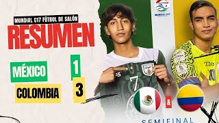 Colombia 3  1 México  Resumen Semifinal Mundial C17 AMF [upl. by Iaoh]