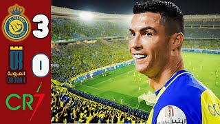 🟢⚽️ GOLAZO y ASISTENCIA de CRISTIANO RONALDO  AL NASSR vs AL ORUBAH 30  SAUDI PRO LEAGUE  SPL [upl. by Retsub]