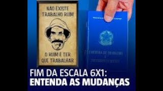 Entenda a Escala 6x1 e a Nova PEC Quais as vantagens de alterar essa jornada de trabalho [upl. by Aloivaf]