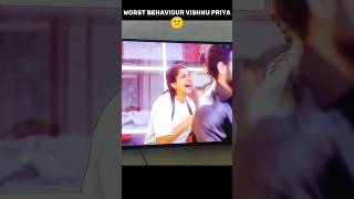 Worst behaviour Vishnu Priya towards tastytejaOfficial shorts [upl. by Babb608]