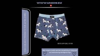 wwwundiseu Lustige bunte amp bequeme Boxershorts im Partnerlook für Männer Frauen amp Kinder [upl. by Esoryram]