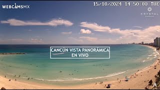 Cancún Quintana Roo En Vivo  Vista Panorámica de Punta Cancún [upl. by Akkimat353]