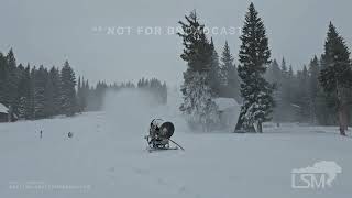 11052024 Big Cottonwood Canyon Utah  A slick and snowy election day in Utah [upl. by Alekin291]