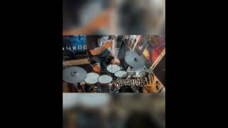 Drum Maniac Unleashed Drums Deathmetal metal metal metalmusic metaldrums shorts [upl. by Adnale728]