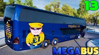 Fernbus Coach Simulator  MEGABUS Stopping Service to Bonn  13 [upl. by Benis314]