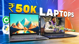 🔥LATEST🔥Top 5 Best Laptops Under ₹50000 in 2023⚡Best Laptop Under 50000 For Students amp Gamers [upl. by Warfore]