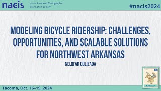 Modeling Bicycle Ridership Challenges Opportunities and Scalable Solutions fo Nelofar Qulizada [upl. by Anilas720]