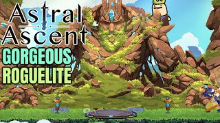 Astral Ascent  A Gorgeous Platformer Roguelite [upl. by Bussy881]