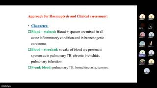 Hemoptysis [upl. by Eirrot]