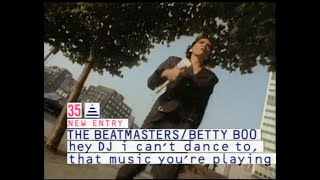 Beatmasters ft Betty Boo  Hey DJI Cant Dance To That Music Youre Playing  TOTP 1989 [upl. by Eindys]