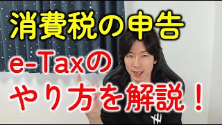 【インボイス制度】フリーランス・個人事業主の消費税（2割特例）の確定申告！eTaxのやり方を解説します！【確定申告書等作成コーナー】 [upl. by Larsen]