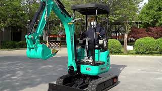 L330 Rippa 2 ton mini excavator zero tail excavator [upl. by Naenaj214]