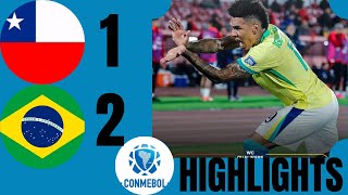 Chille vs Brazil 12 Highlights  2026 FIFA World Cup CONMEBOL [upl. by Hermina498]