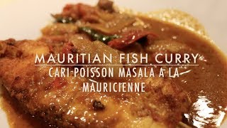 Mauritian Fish curry  Cari poisson masala à la mauricienne [upl. by Phail]