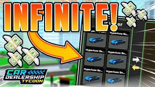 I Can Trade INFINITE FREE CARS In Car Dealership Tycoon Heres How GIVEAWAY [upl. by Aniv]