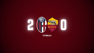 🟡 Bologna  ROMA 🔴 LIVE REACTION 20232024 [upl. by Gershon]