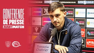 Conférence de presse avantmatch Leigh [upl. by Marolda]