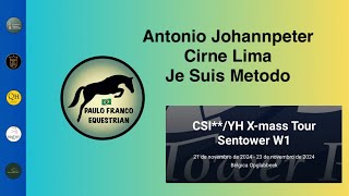 Antonio Johannpeter Cirne Lima  Je Suis Metodo 21112024 [upl. by Nnaycnan584]