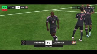 INTER MIAMI vs LEVERKUSEN  EA SPORTS FC™ Mobile  GAMEPLAY VIDEO [upl. by Amar]