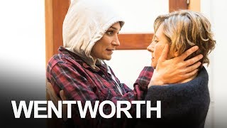 Wentworth Season 6 Episode 1 Clip Franky amp Bridget Reunite  showcase on Foxtel [upl. by Ellerred]