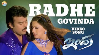 Radhe Govinda Full Video Song  Indra  Chiranjeevi  Sonali Bendre  Mani Sharma  B Gopal [upl. by Anatlus386]