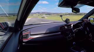 JDMyard Stock FK8 Civic Type R testing  Wakefield Park 1093 [upl. by Ttesil513]