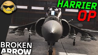 Harrier BEATDOWN  Broken Arrow USA Airborne Gameplay [upl. by Stag319]