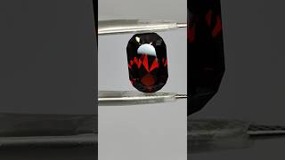 45ct Almandine Garnet gemcutting faceting lapidary jewelry jewellery foryou fyp treasure [upl. by Tubb35]