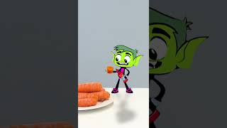 Spicy Food Fire Breath  Teen Titans Go  Watch more on Cartoon Network Shorts [upl. by Ynatsyd425]