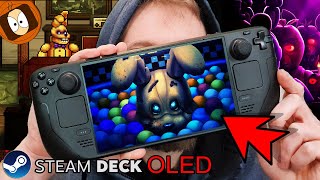 TEST UN BON JEU DHORREUR sur STEAM DECK OLED [upl. by Cooperstein]