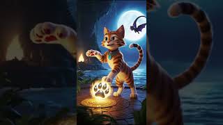 Tails of the Mysterious Island cat cute ai catlover catvideos aiimages aicat [upl. by Swainson]