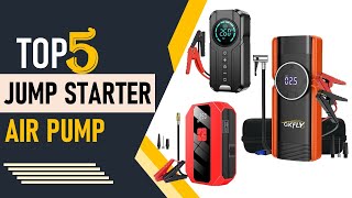 Top 5 Best Jump Starter Air Pump in 2024  Car Jump Starter [upl. by Leahcimluap]