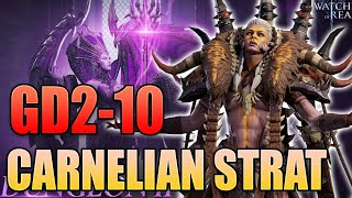 GD210 Carnelian Strat Guide Watcher of Realms [upl. by Aerehs]