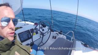 Bali 40 sailing in the Pacific [upl. by Theobald]