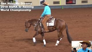 Rider and fellow reiners react to broken bridle performance at AQHA Sr Reining by Horse of the West [upl. by Izaak]