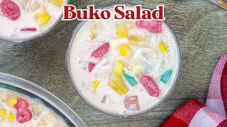 Buko Salad  Filipinostyle Fruit Salad [upl. by Daphene959]