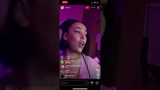 Doja Singing Unreleased Song “Tia Tamera” Instagram Live [upl. by Kayley]