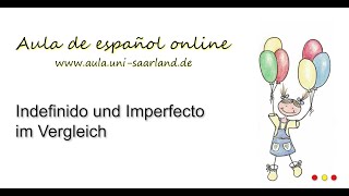 Indefinido und Imperfecto in Vergleich [upl. by Kennith]