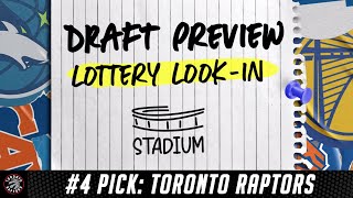 Who Will the Raptors Draft 4 Overall  Stadium [upl. by Breana561]