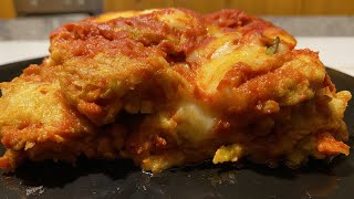 Parmigiana di Zucchine e Fiori di Zucca [upl. by Eillam]