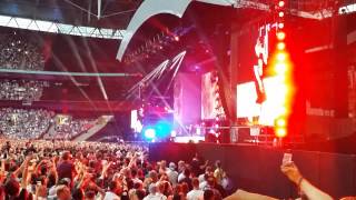 Eminem Rap God live Wembley 2014 HD [upl. by Imoian]