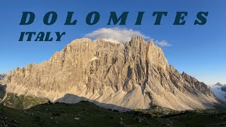 ALTA VIA 1  Trekking in the Dolomites [upl. by Cerallua]