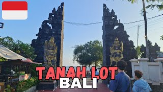 Tanah Lot Balis Hindu Enchanting Seaside Temple in Indonesia  DJI Action 2 Sunset View [upl. by Torras]