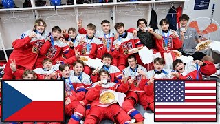 ČESKO VS USA FINÁLE OLYMPIJSKÉ HRY MLÁDEŽE 2024 SESTŘIH [upl. by Herrmann2]