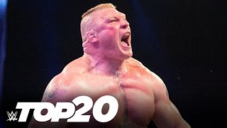 20 greatest Brock Lesnar moments WWE Top 10 Special Edition March 17 2022 [upl. by Nored842]