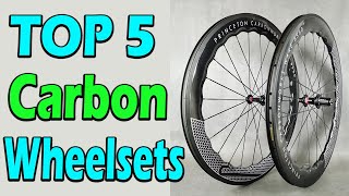 TOP 5 Best Carbon Wheelsets Review In 2024 [upl. by Aleb737]