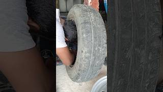 tubeless tyre repaircar tyre tubeless [upl. by Theodore]