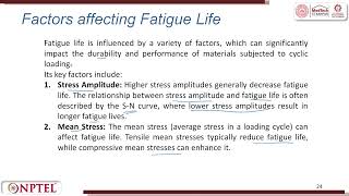 Lecture 14  Static and Fatigue Loading Critical Loads Part 2 of 2 [upl. by Susi]