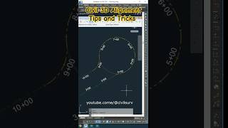 Creating Civil 3D Alignments Essential Tips and Techniques tutorial [upl. by Aynotel]